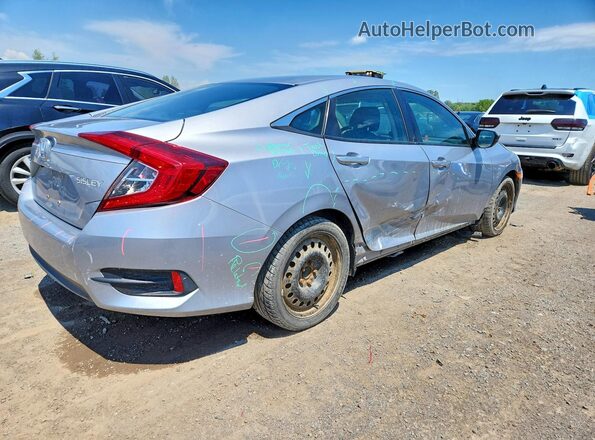 2HGFC2F58JH006465 2018 HONDA CIVIC Silver Tył prawy