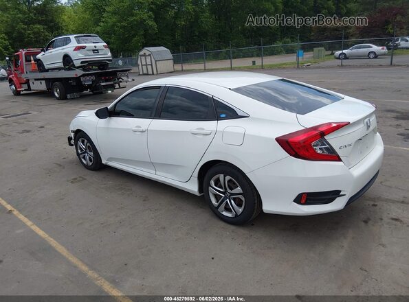 2HGFC2F58JH503886 2018 HONDA CIVIC White უკანა მარცხენა