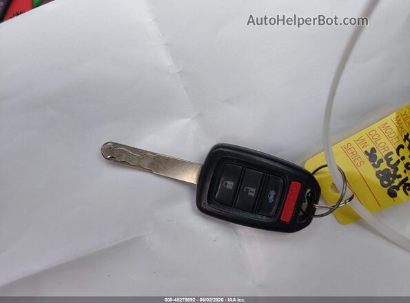 2HGFC2F58JH503886 2018 HONDA CIVIC White წინა პანელის ხედი