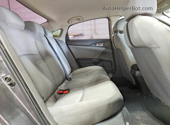 2HGFC2F58JH504858 2018 HONDA CIVIC Gray Вид задніх сидінь