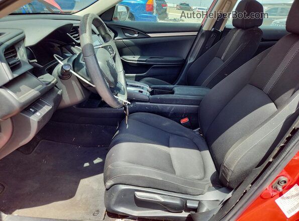 2HGFC2F58JH520901 2018 HONDA CIVIC Red Front interior view