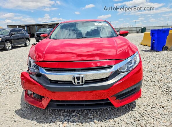 2HGFC2F58JH520901 2018 HONDA CIVIC Red Front view