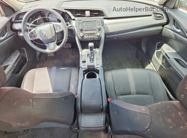 2HGFC2F58JH520901 2018 HONDA CIVIC Red Dashboard view