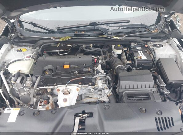 2HGFC2F58JH527217 2018 HONDA CIVIC Silver Вид ззаду