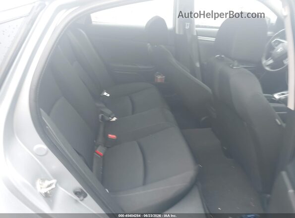 2HGFC2F58JH527217 2018 HONDA CIVIC Silver Вид наклейки з VIN-кодом