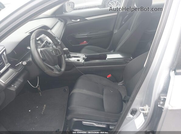 2HGFC2F58JH527217 2018 HONDA CIVIC Silver Вид салону спереду