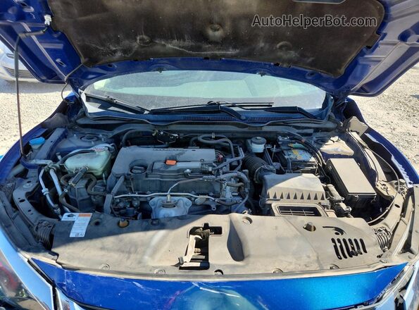 2HGFC2F58JH542378 2018 HONDA CIVIC Blue Вид задньої частини салону