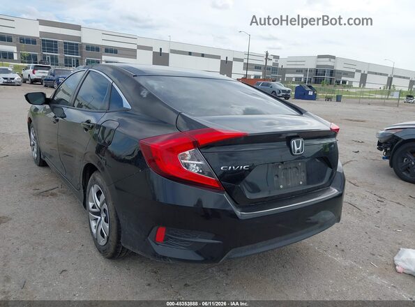 2HGFC2F58JH545958 2018 HONDA CIVIC Черный Задняя левая четверть