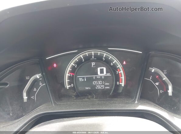 2HGFC2F58JH545958 2018 HONDA CIVIC Черный Вид задних сидений