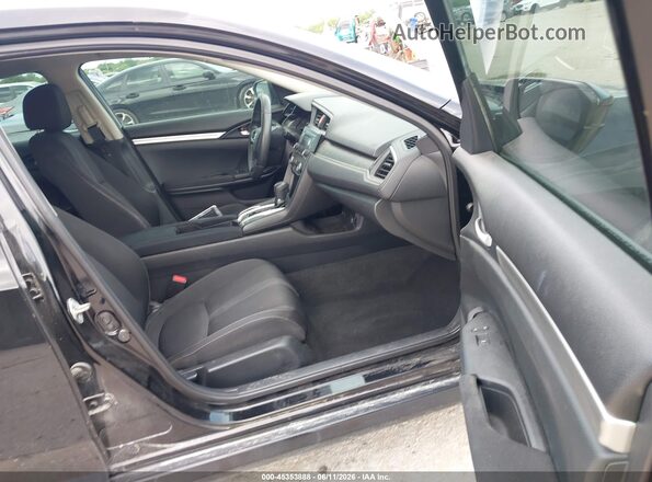 2HGFC2F58JH545958 2018 HONDA CIVIC Черный Вид салона спереди