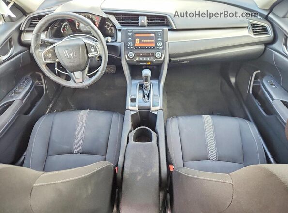 2HGFC2F58JH574246 2018 HONDA CIVIC Gray Widok deski rozdzielczej