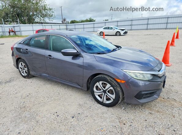 2HGFC2F58JH574246 2018 HONDA CIVIC Gray Przód prawy