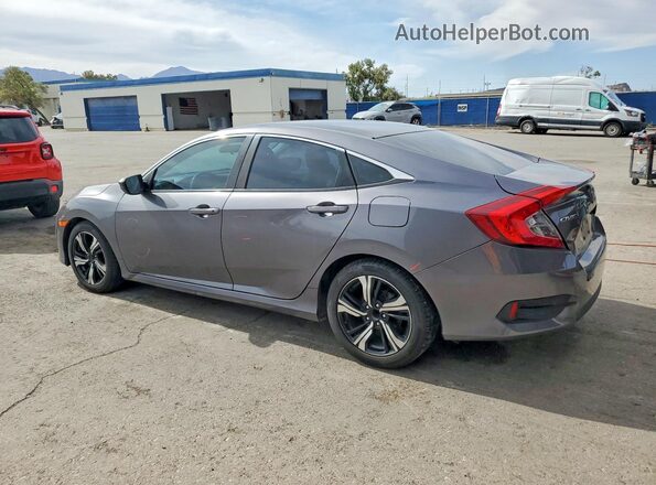 2HGFC2F58JH596361 2018 HONDA CIVIC Gray 