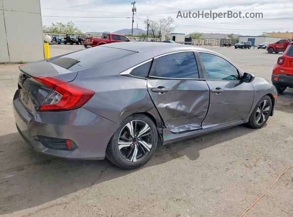 2HGFC2F58JH596361 2018 HONDA CIVIC Gray 