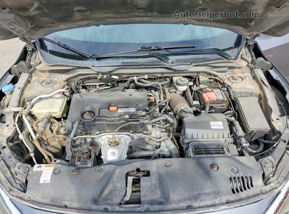 2HGFC2F58JH596361 2018 HONDA CIVIC Gray 