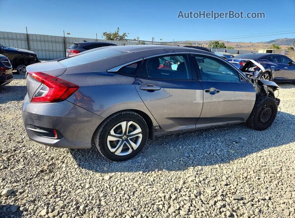 2HGFC2F58JH608024 2018 HONDA CIVIC Charcoal უკანა მარჯვენა