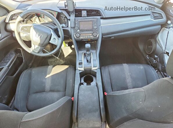 2HGFC2F58JH608024 2018 HONDA CIVIC Charcoal წინა პანელის ხედი