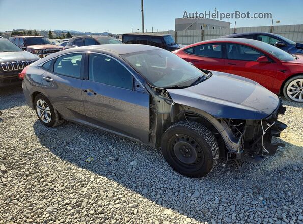 2HGFC2F58JH608024 2018 HONDA CIVIC Charcoal წინა მარჯვენა