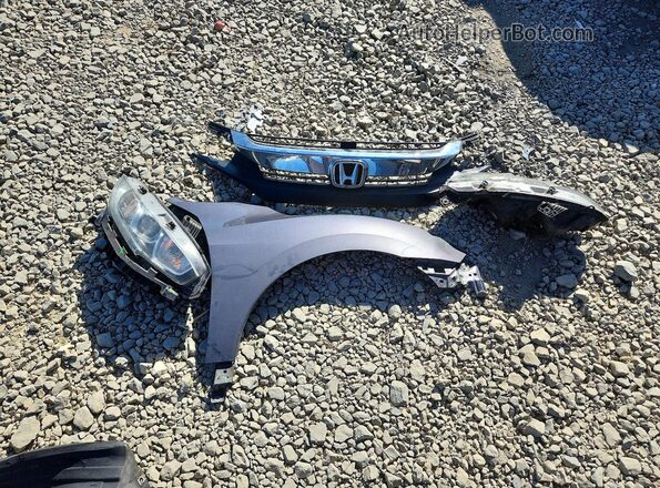 2HGFC2F58JH608024 2018 HONDA CIVIC Charcoal ძრავის განყოფილების ხედი