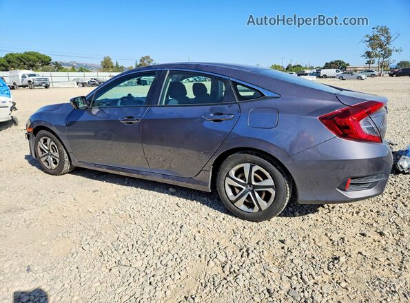 2HGFC2F58JH608024 2018 HONDA CIVIC Charcoal უკანა მარცხენა