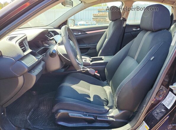 2HGFC2F59GH012705 2016 HONDA CIVIC Black Vista interior delantera