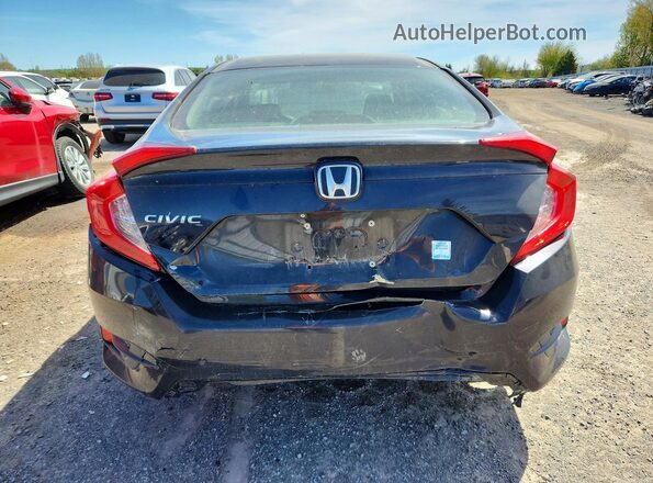 2HGFC2F59GH012705 2016 HONDA CIVIC Black Vista trasera