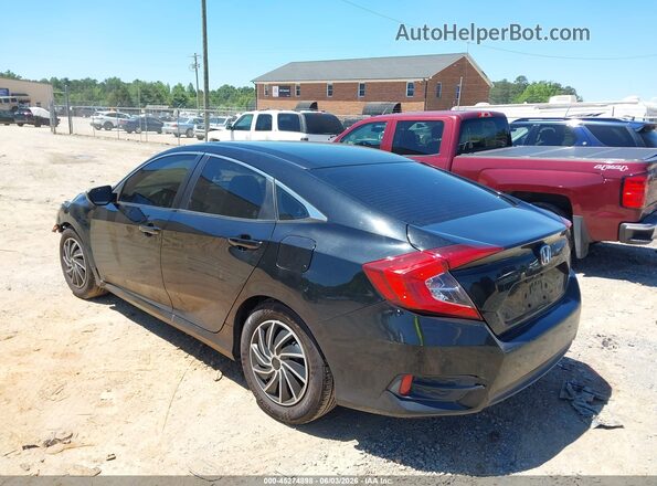 2HGFC2F59GH518244 2016 HONDA CIVIC Черный Задняя левая четверть