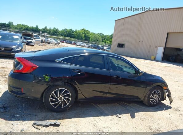 2HGFC2F59GH518244 2016 HONDA CIVIC Черный Вид задней части салона
