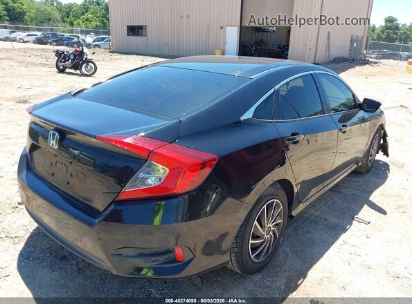 2HGFC2F59GH518244 2016 HONDA CIVIC Черный Задняя правая четверть