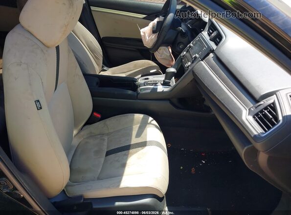 2HGFC2F59GH518244 2016 HONDA CIVIC Черный Вид салона спереди