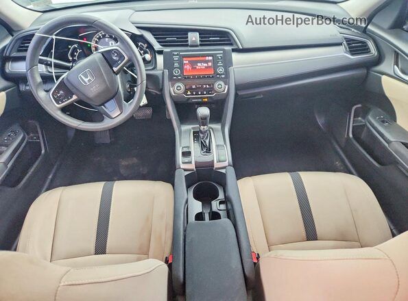 2HGFC2F59GH523671 2016 HONDA CIVIC White Dashboard view