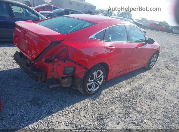 2HGFC2F59GH536579 2016 HONDA CIVIC Red Rear right