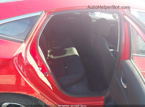 2HGFC2F59GH536579 2016 HONDA CIVIC Red VIN sticker view