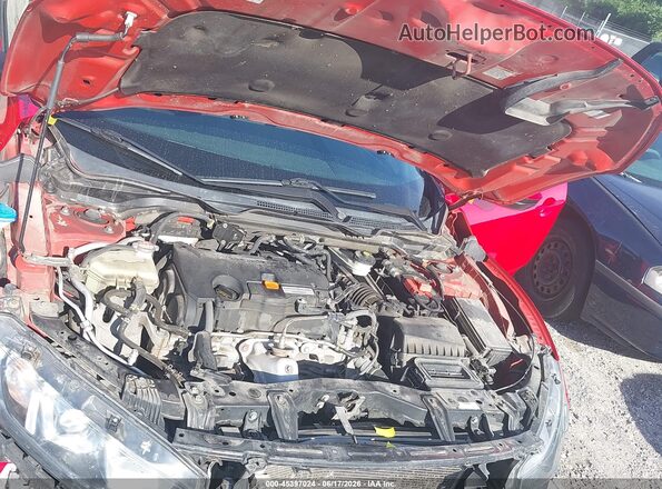 2HGFC2F59GH536579 2016 HONDA CIVIC Red Rear view