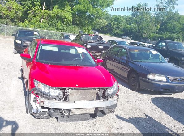 2HGFC2F59GH536579 2016 HONDA CIVIC Red Rear interior view