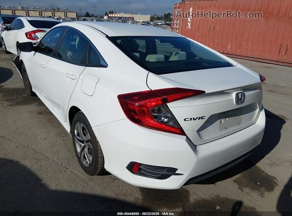 2HGFC2F59HH505124 2017 HONDA CIVIC White Հետևի ձախ