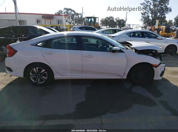 2HGFC2F59HH505124 2017 HONDA CIVIC White Սալոնի հետևի տեսք
