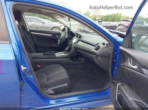 2HGFC2F59HH522943 2017 HONDA CIVIC Blue Widok wnętrza z przodu