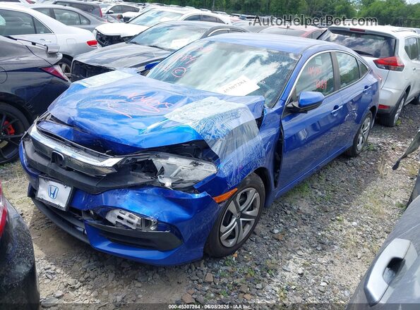 2HGFC2F59HH522943 2017 HONDA CIVIC Blue Przód lewy