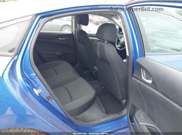 2HGFC2F59HH522943 2017 HONDA CIVIC Blue Widok naklejki z numerem VIN