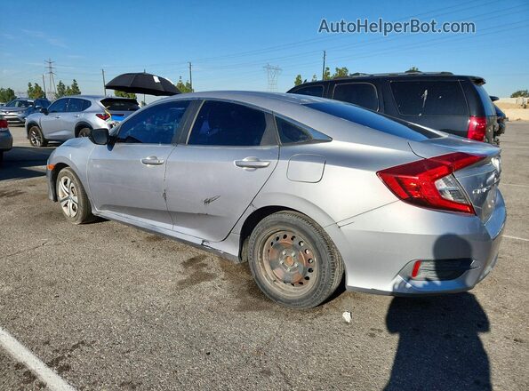 2HGFC2F59HH530315 2017 HONDA CIVIC Silver Tył lewy