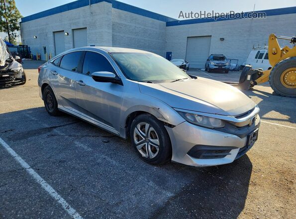 2HGFC2F59HH530315 2017 HONDA CIVIC Silver Przód prawy
