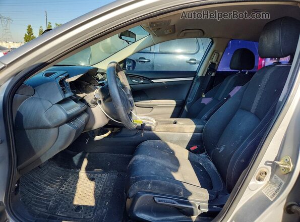 2HGFC2F59HH530315 2017 HONDA CIVIC Silver Widok wnętrza z przodu