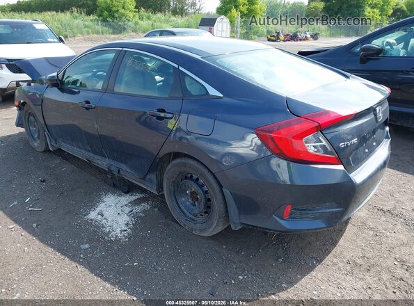 2HGFC2F59HH572144 2017 HONDA CIVIC Синий Задняя левая четверть