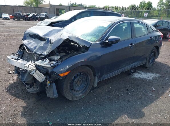 2HGFC2F59HH572144 2017 HONDA CIVIC Синий Передняя левая четверть