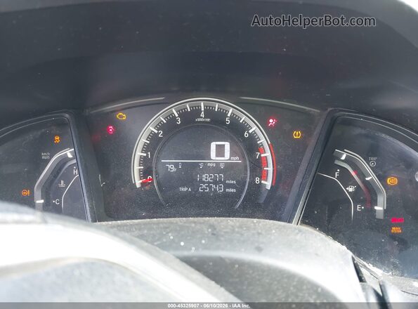2HGFC2F59HH572144 2017 HONDA CIVIC Синий Вид задних сидений