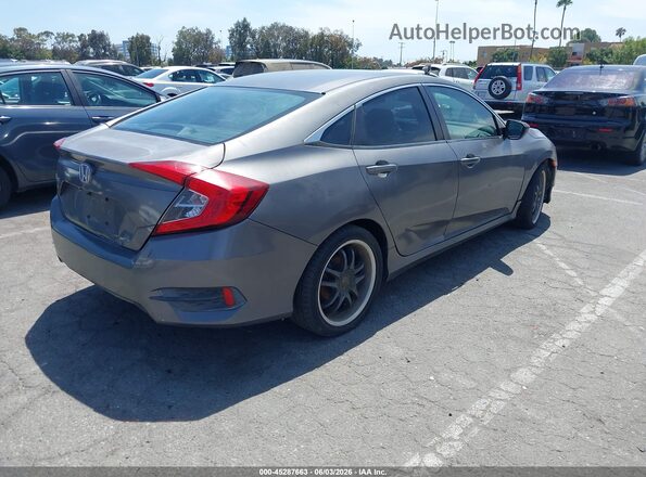 2HGFC2F59JH541434 2018 HONDA CIVIC Серый Задняя правая четверть
