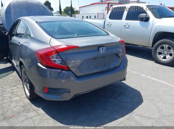 2HGFC2F59JH541434 2018 HONDA CIVIC Серый Вид спереди
