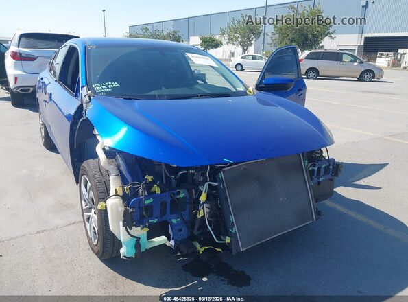 2HGFC2F59JH549243 2018 HONDA CIVIC Blue წინა ხედი