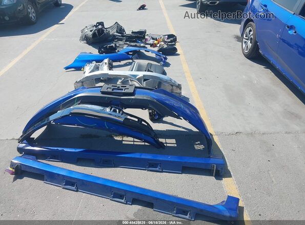 2HGFC2F59JH549243 2018 HONDA CIVIC Blue ხელსაწყოთა პანელის ხედი